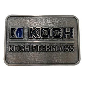Koch Industries Belt Buckle Wichita Kansas Fiberglass Advertising Promotional